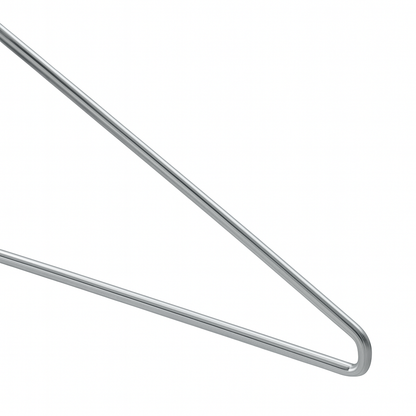 Galvanised Metal Coat Hangers - Plain