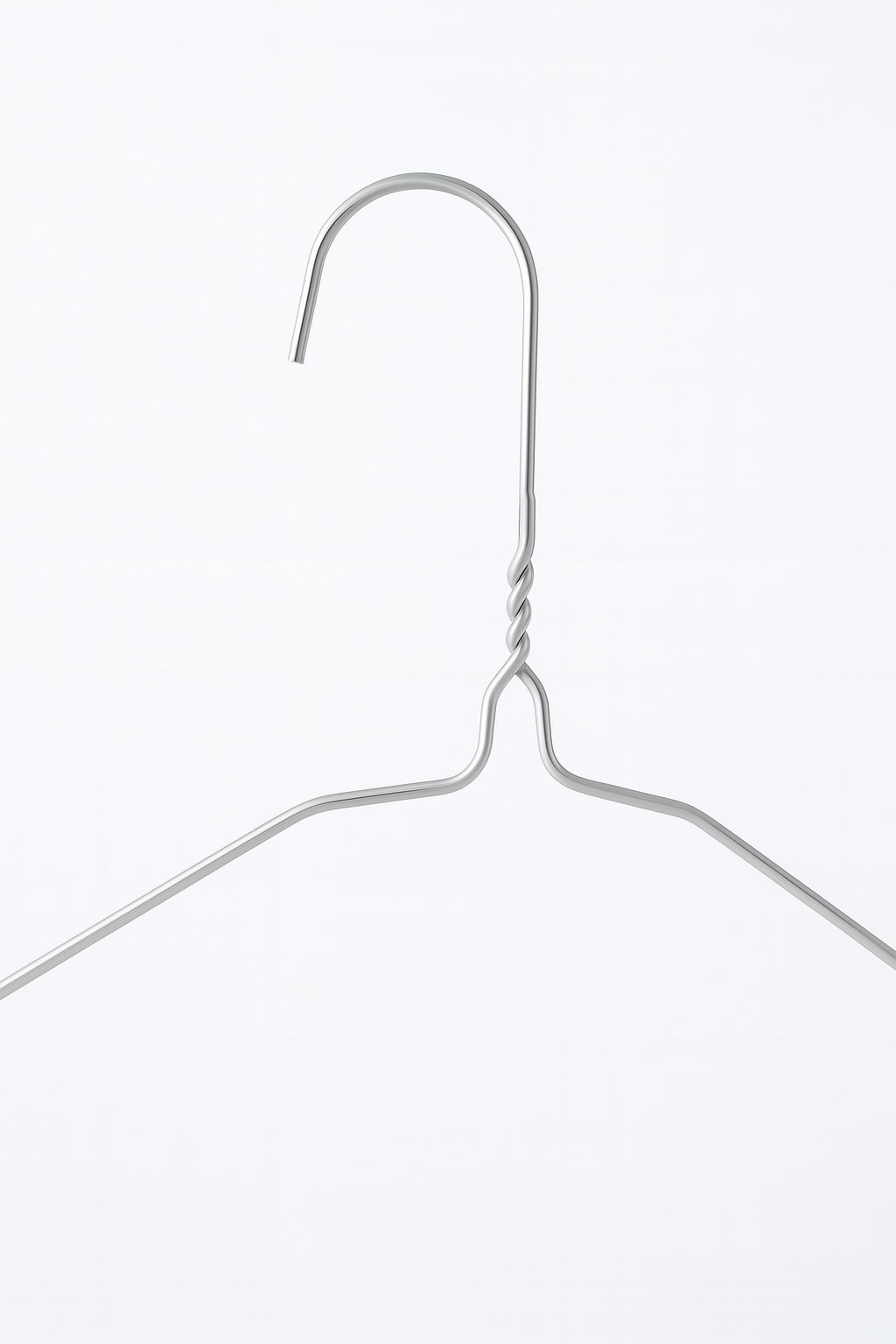 Galvanised Metal Coat Hangers - Plain