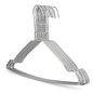 Galvanised Metal Coat Hangers - Notched