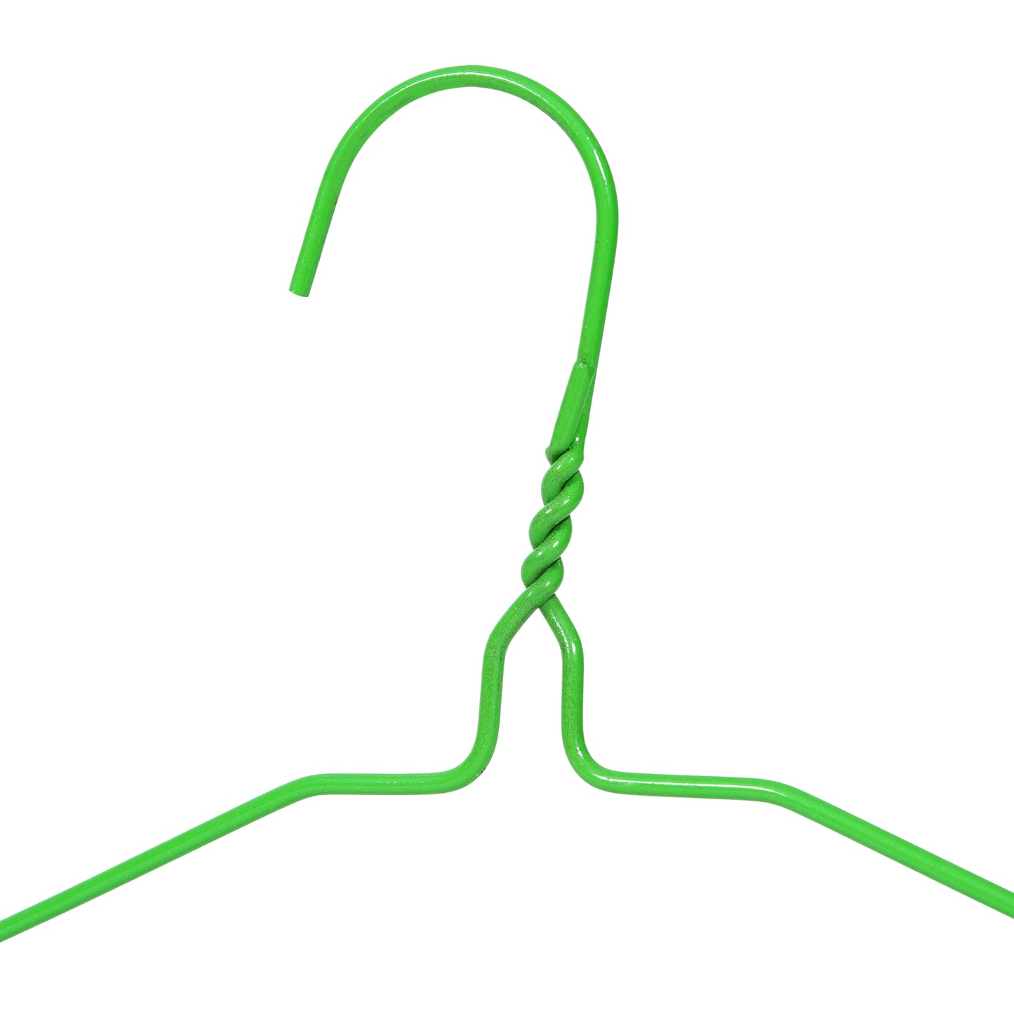 Green Wire Coat Hangers