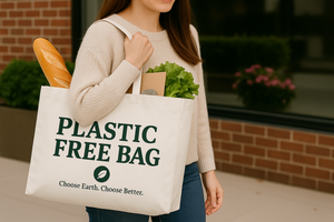 Branded eco-friendly tote bag